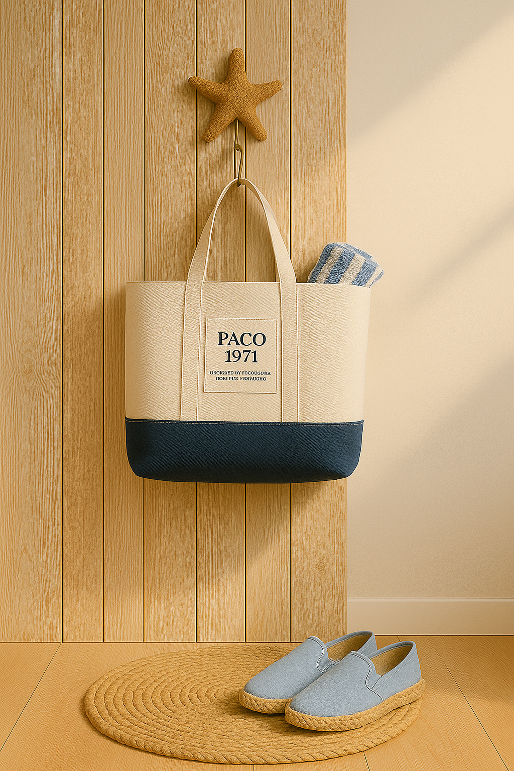 Bolsa de algodón reciclado