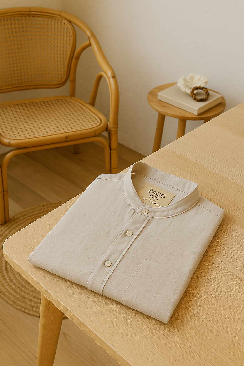 Camisa de bambú