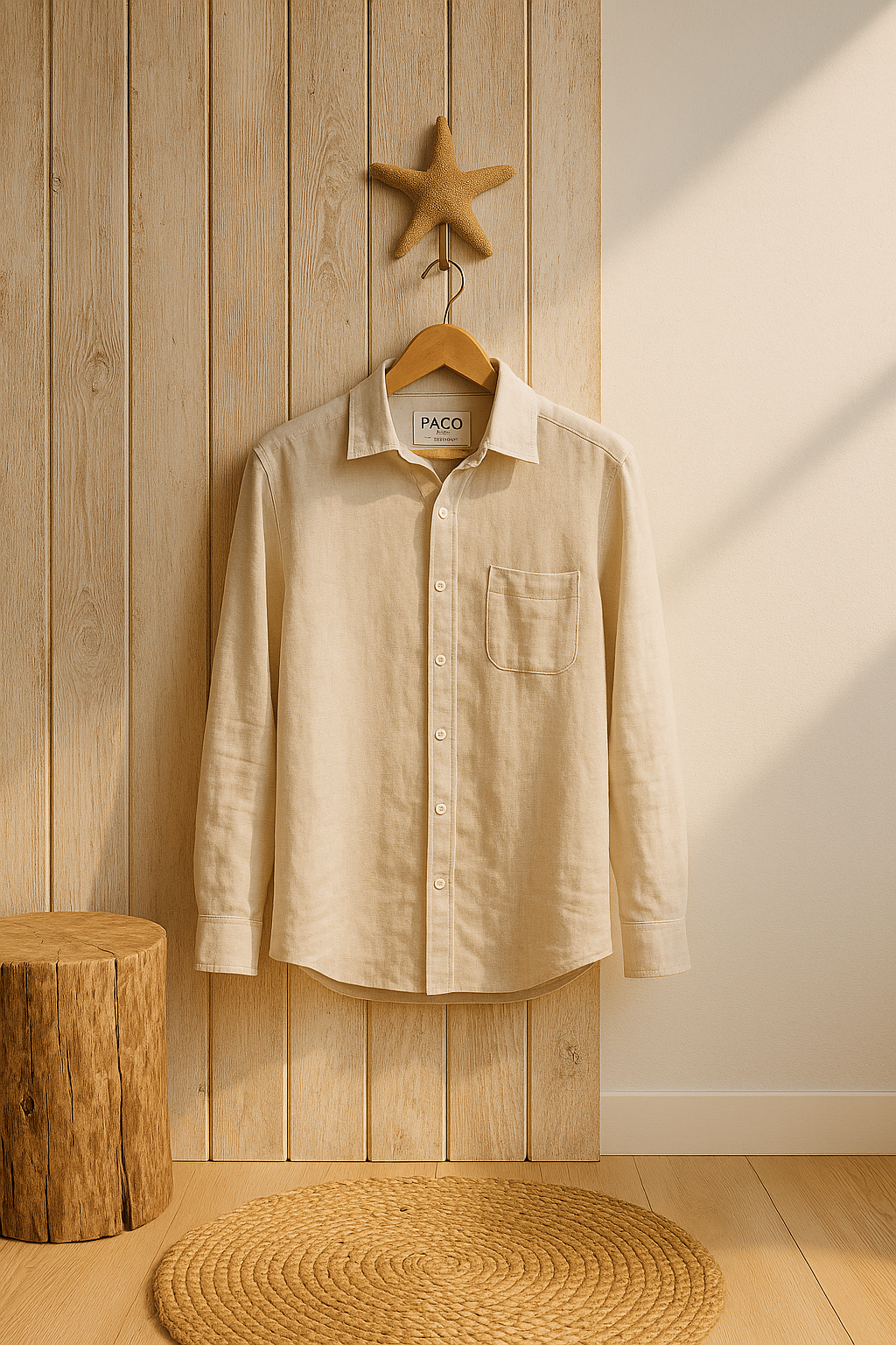 Camisa de lino